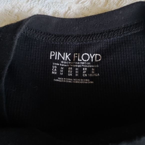 Pink Floyd Thermal Crop Top - Picture 8 of 10